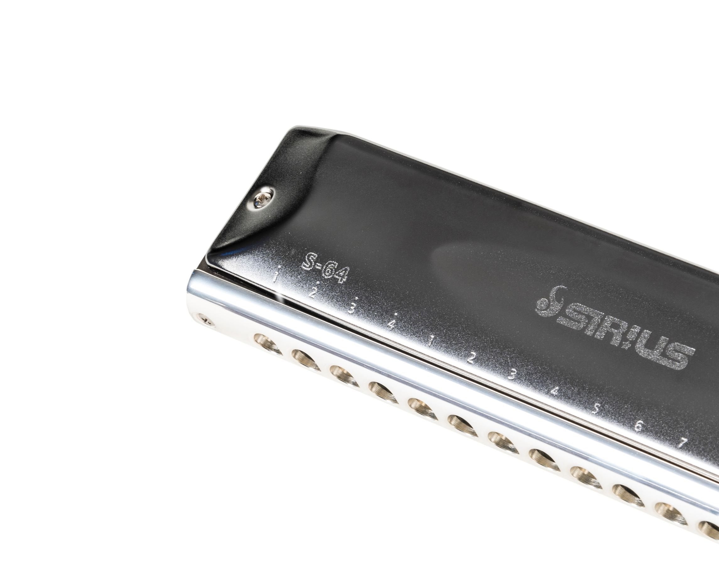 Suzuki SIRIUS S-64C 16 Hole Chromatic Cross Harmonica