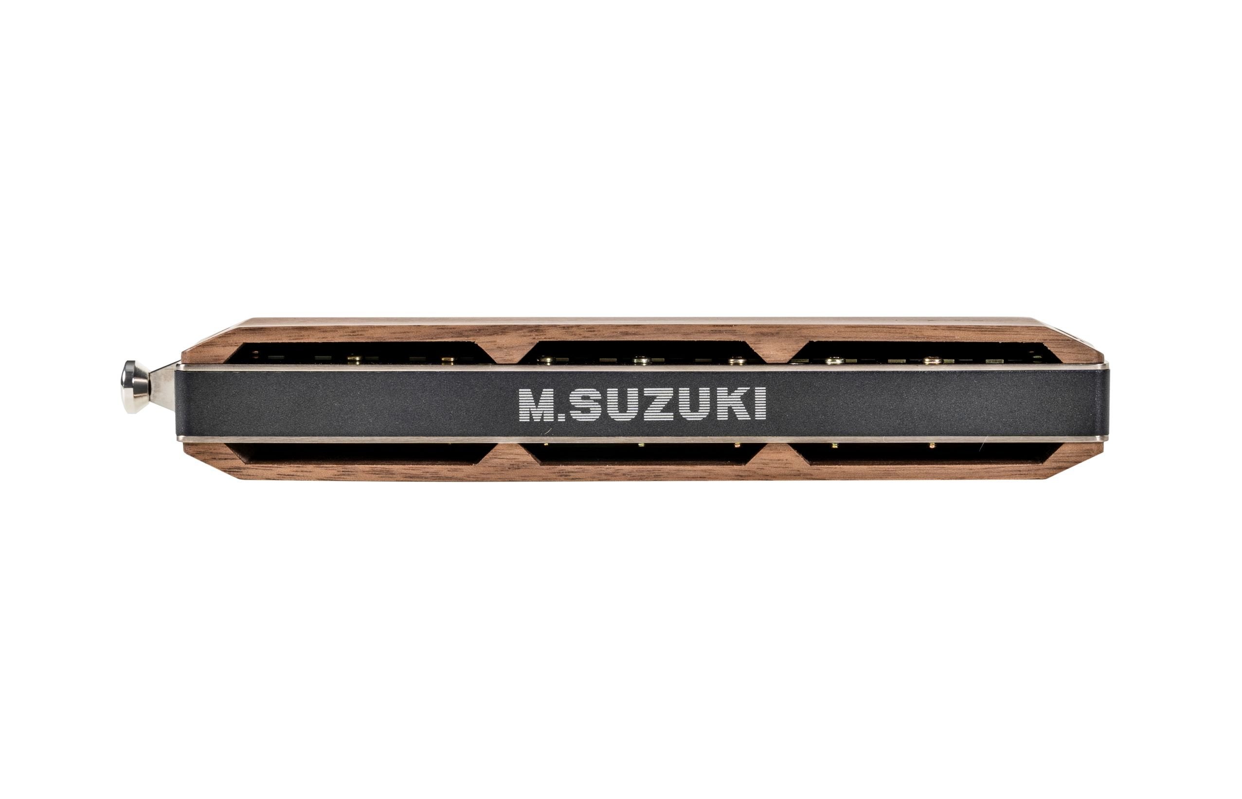 Suzuki SIRIUS S-64CW 16 Hole Chromatic Cross Wood Cover Harmonica