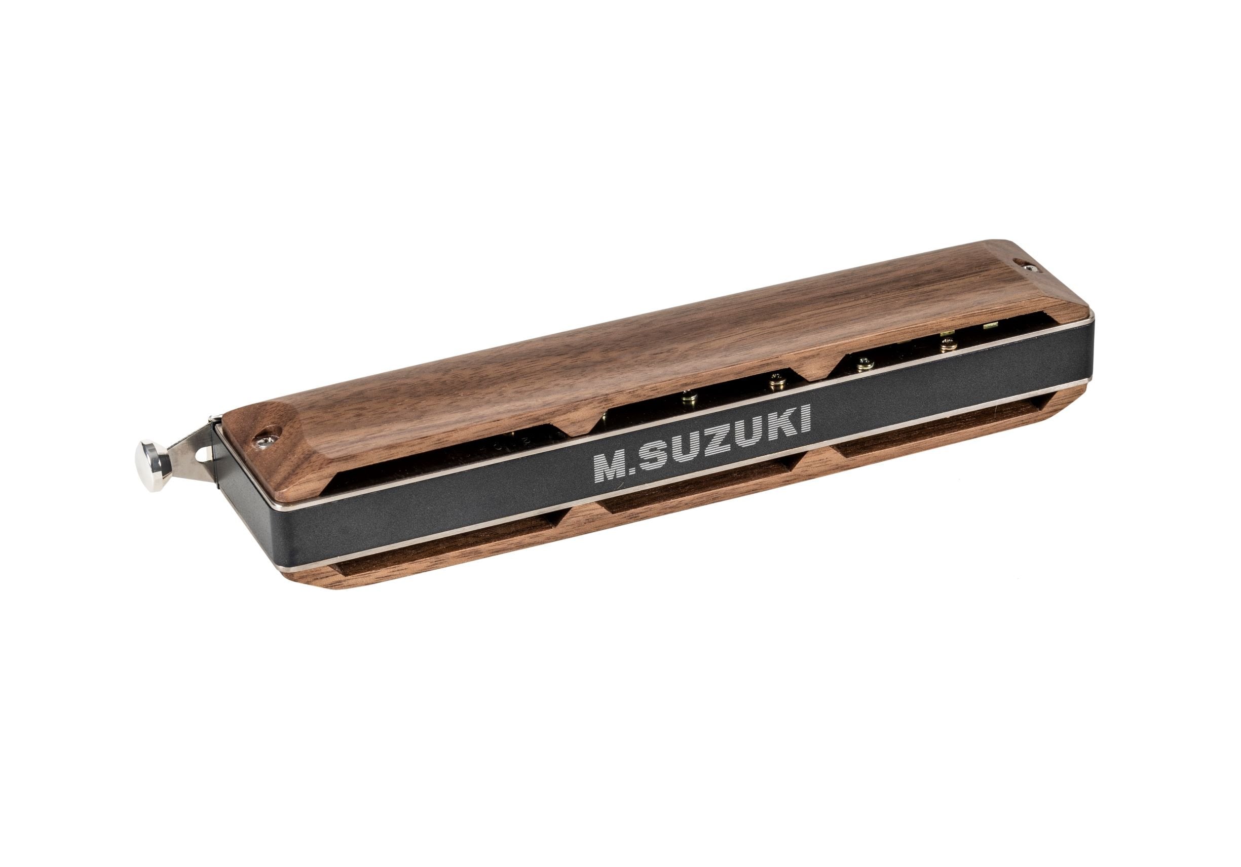 Suzuki SIRIUS S-64CW 16 Hole Chromatic Cross Wood Cover Harmonica