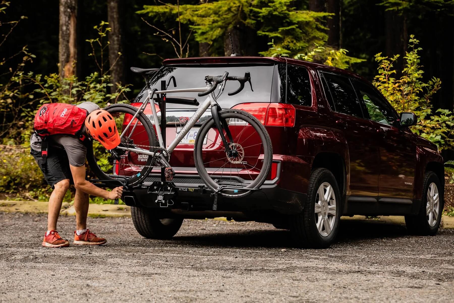 Swagman XTC2 TILT Hitch Mount Bike Rack,1-1/4" and 2", 2 Bikes