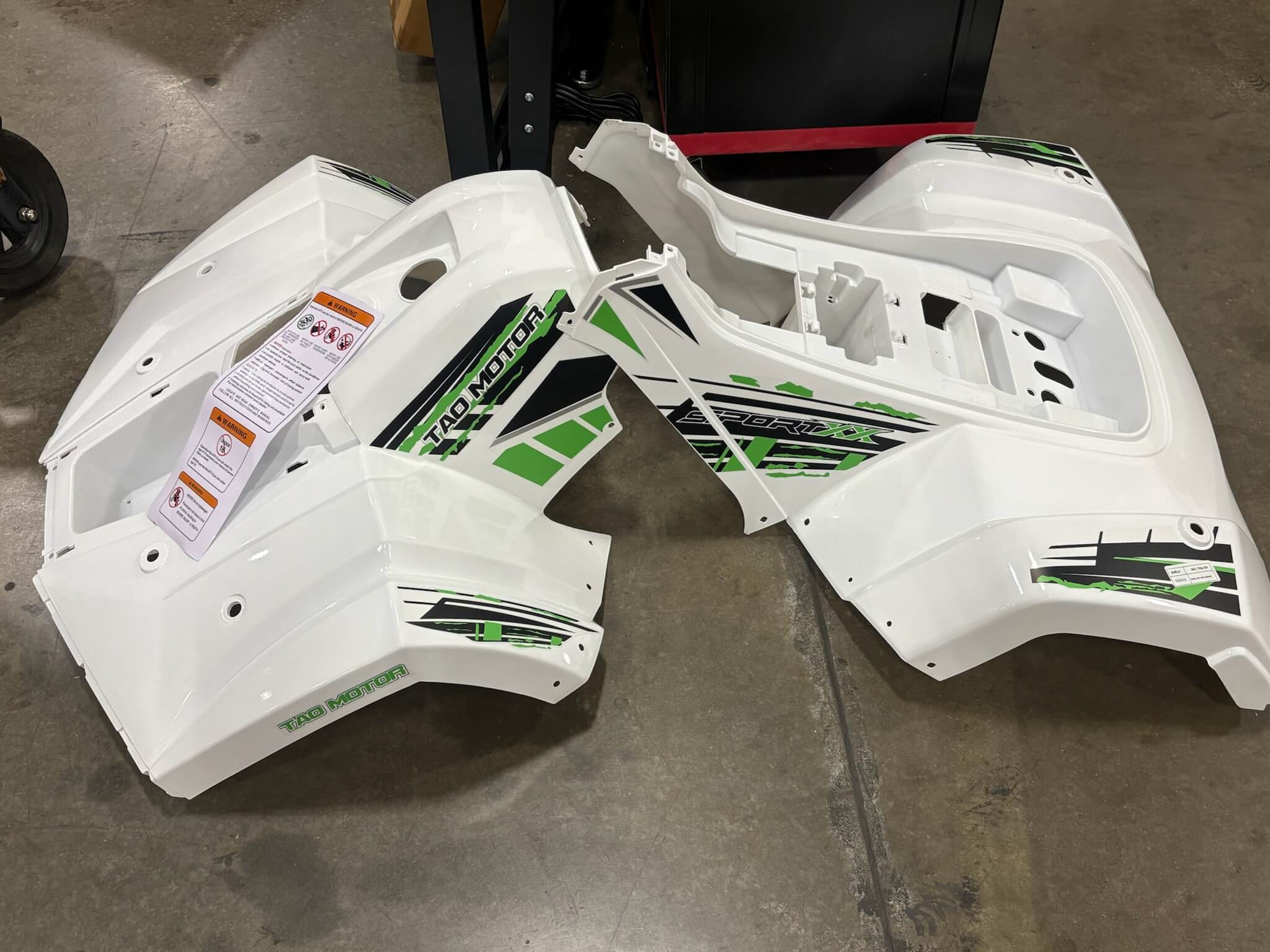 TaoTao Replacement ATV BODY-FRONT for Bull 150, Rhino 250 ATV