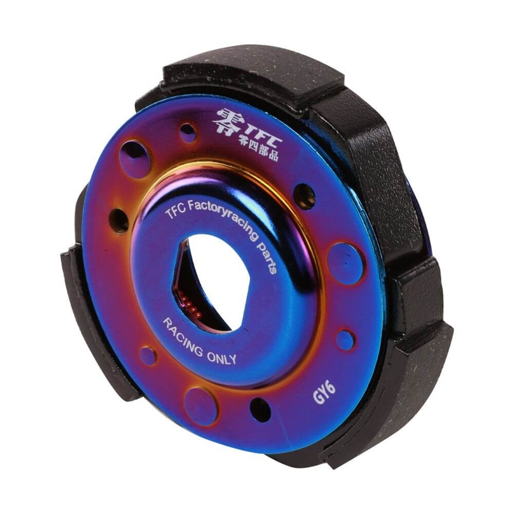 TFC Titanium Anodized Racing Clutch GY6