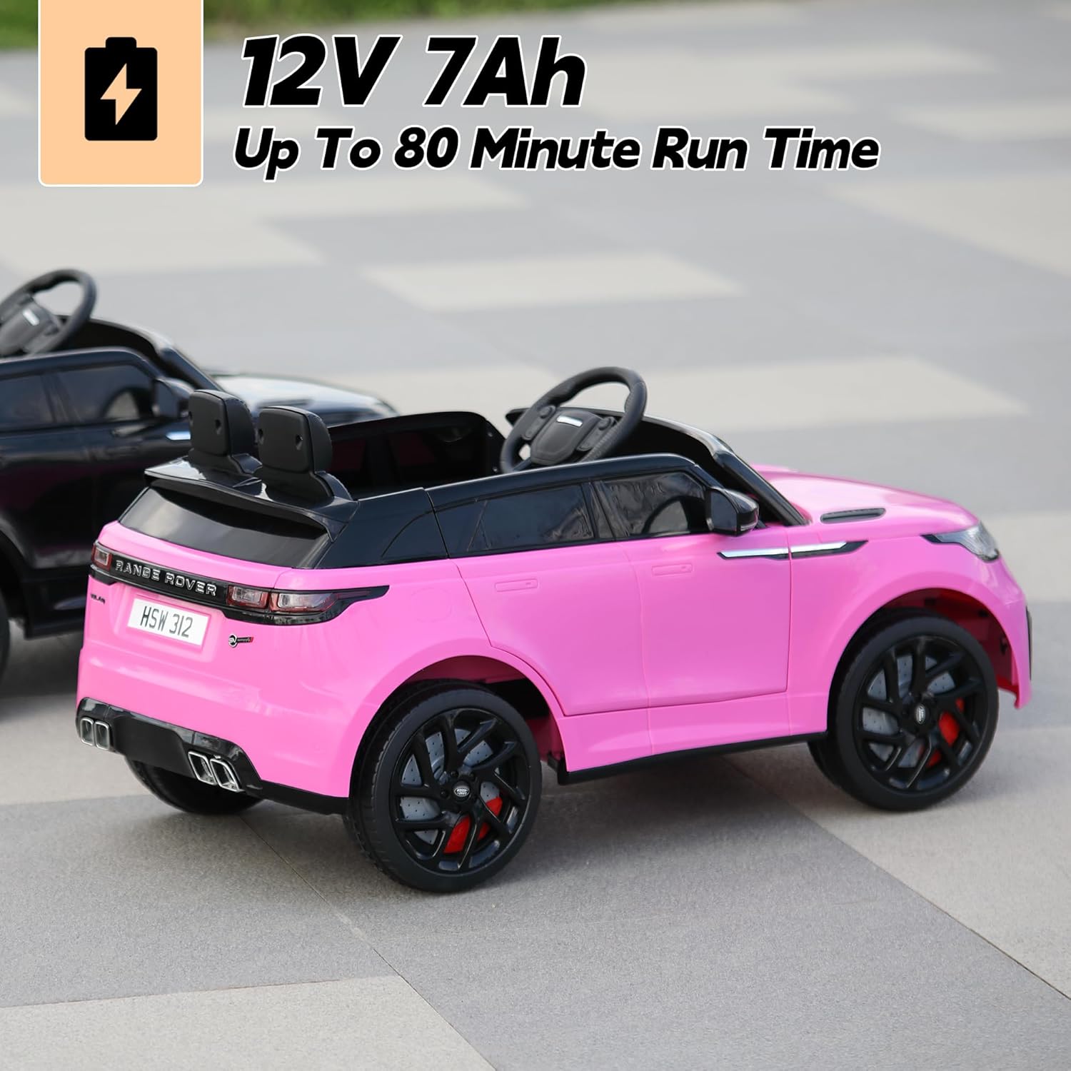 TOBBI 12V LAND ROVER VELAR Licensed Kids' Electric Ride-On Car