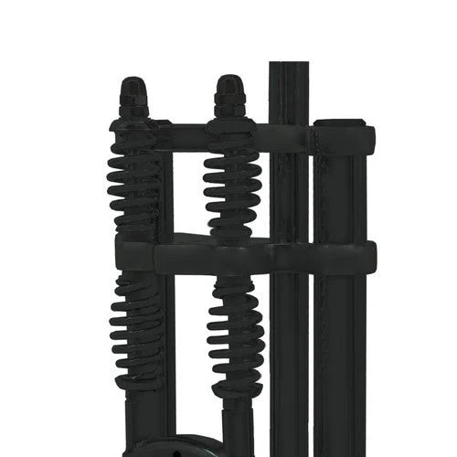 Tracer 1" Threadless Dual Springer Bike Fork Disc Brake for 26"/29" Bike with 3.0/4.0 Tire