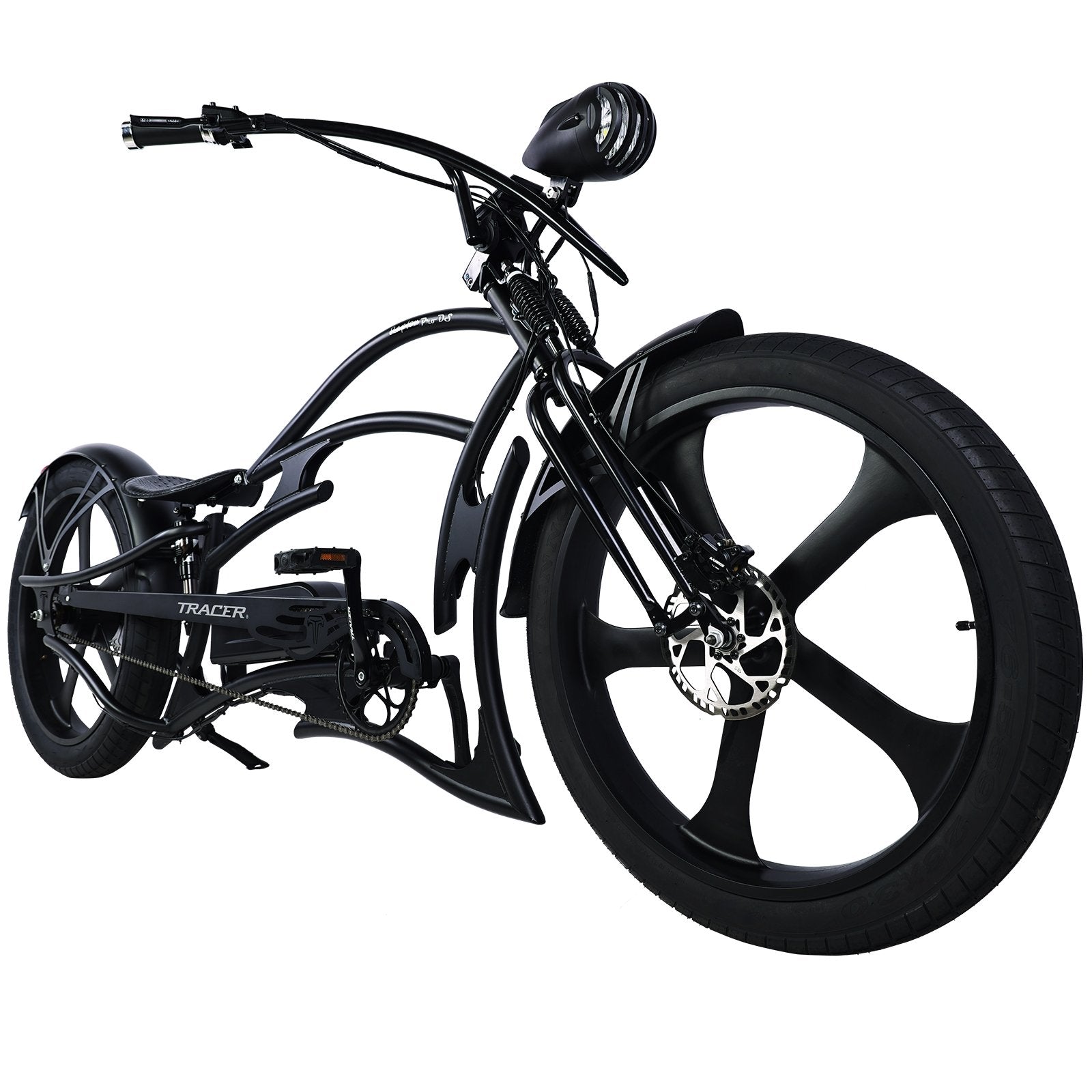 Tracer Raptor Pro DS 800W Stretch Cruiser E-Bike