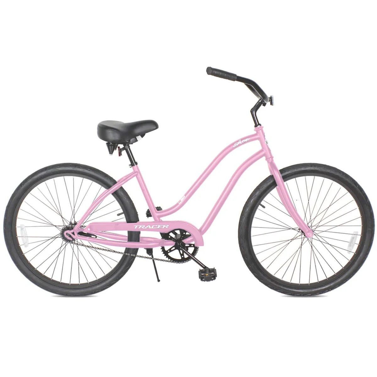 Tracer ACE-F 26" Women's Step-Through Single Speed Fat Tire Beach Cruiser Bike