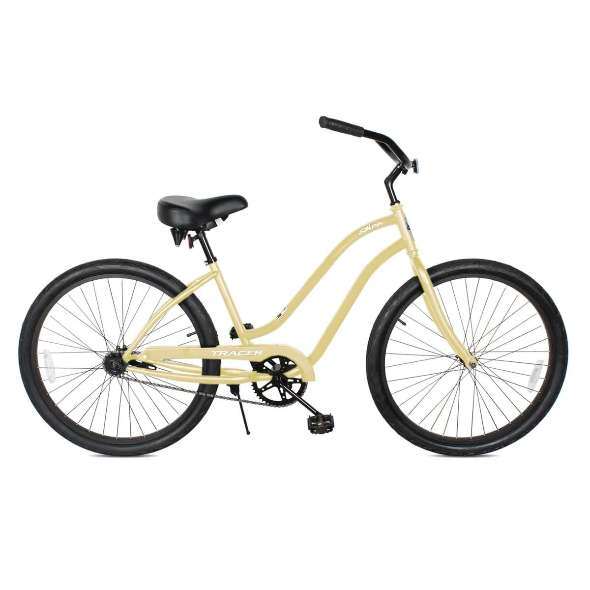 Tracer ACE-F 26" Women's Step-Through Single Speed Fat Tire Beach Cruiser Bike