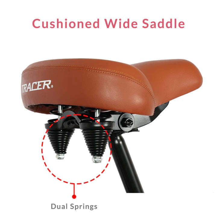 Tracer BORA 26" Step-Through Shimano 7 Speed Fat Tire Beach Cruiser Bike