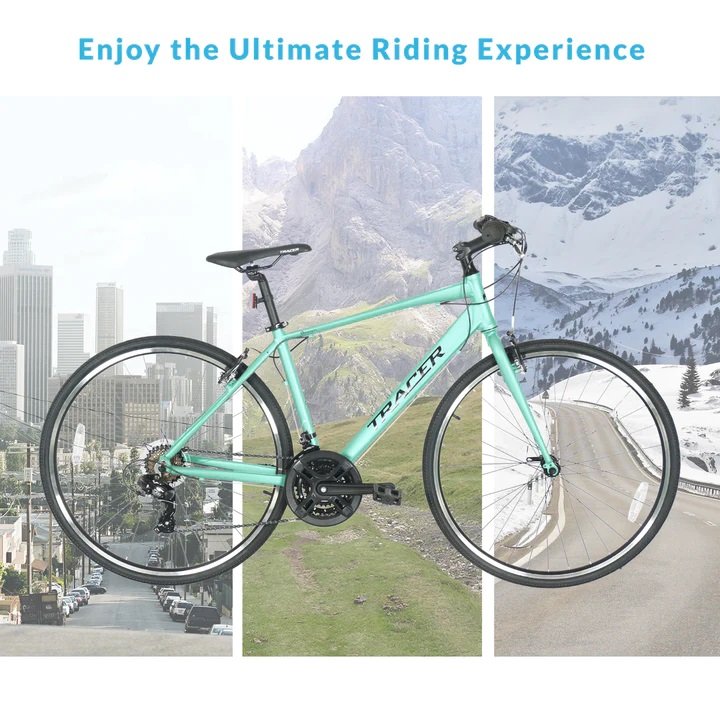 Tracer BRAVER 700C MEDIUM Hybrid Shimano 7-Speed Road Bike