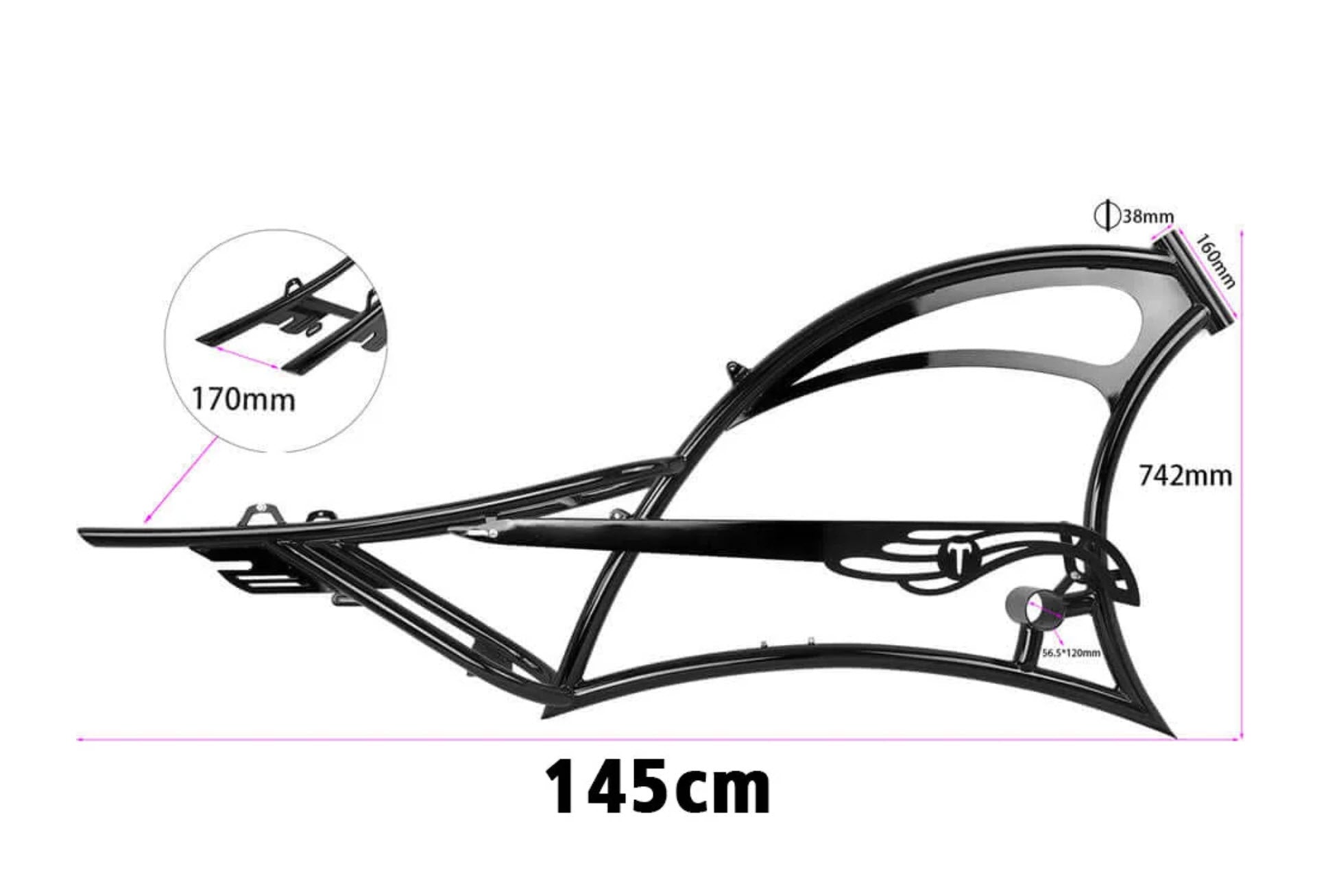 Tracer FRAME for Tracer FM-Scorpion Pro DTS 26" Stretch Chopper