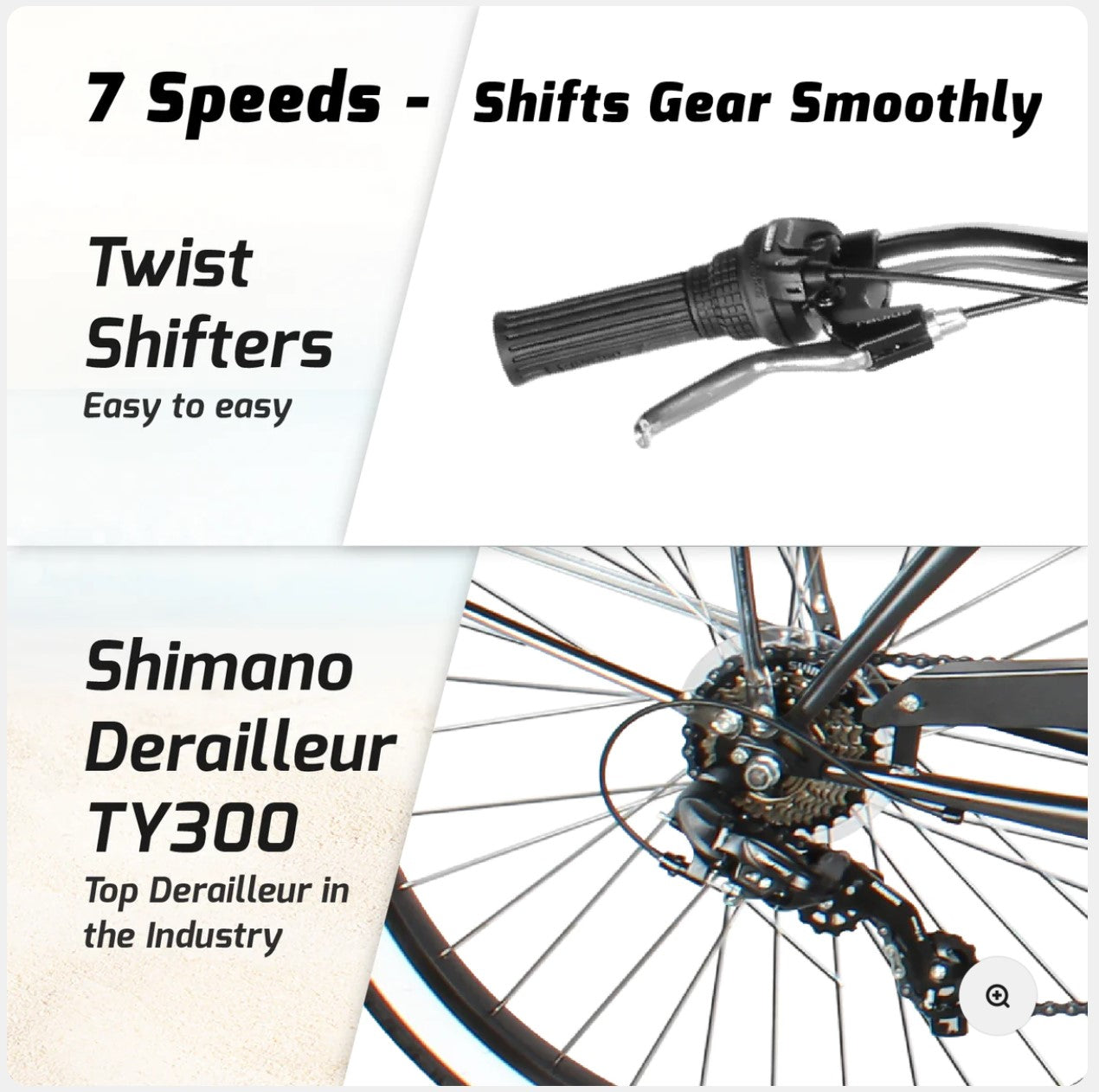 Tracer TAHA Men's 26" Single & 7 Speed Beach Cruiser Bike