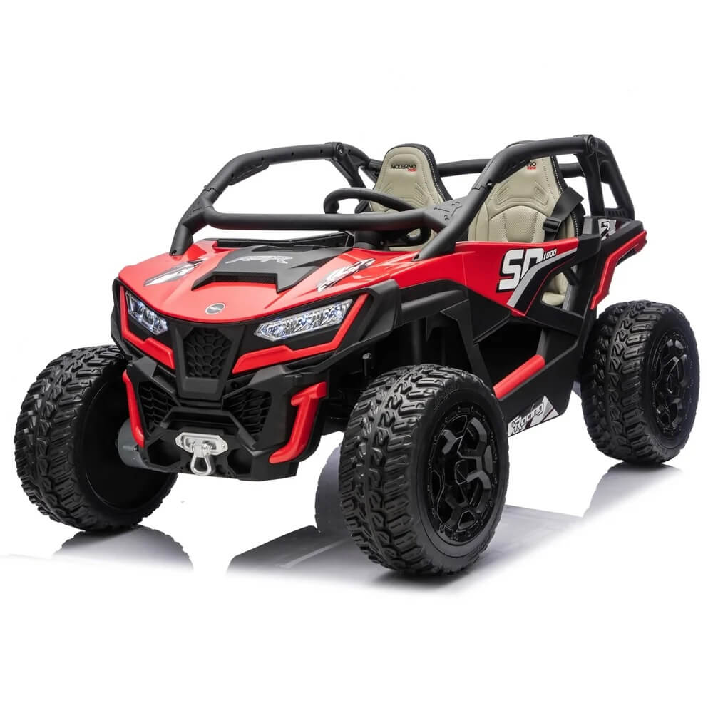 Moderno Kids TRAIL RUNNER 24V 4WD Electric UTV Ride-On Car, Parental Remote