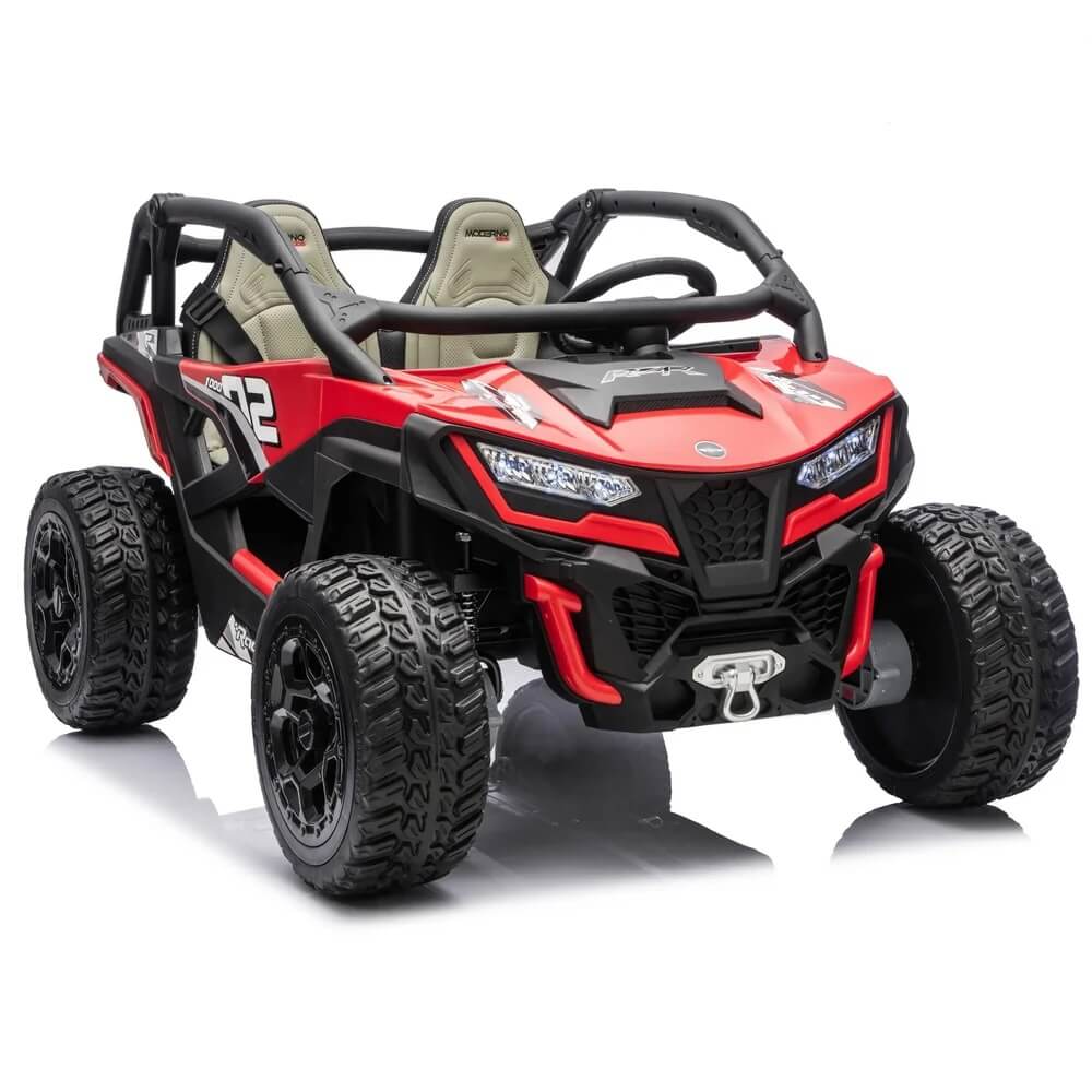 Moderno Kids TRAIL RUNNER 24V 4WD Electric UTV Ride-On Car, Parental Remote