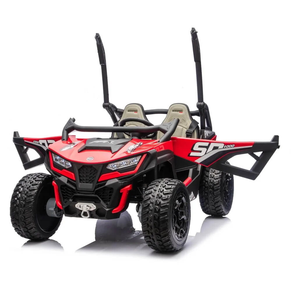 Moderno Kids TRAIL RUNNER 24V 4WD Electric UTV Ride-On Car, Parental Remote