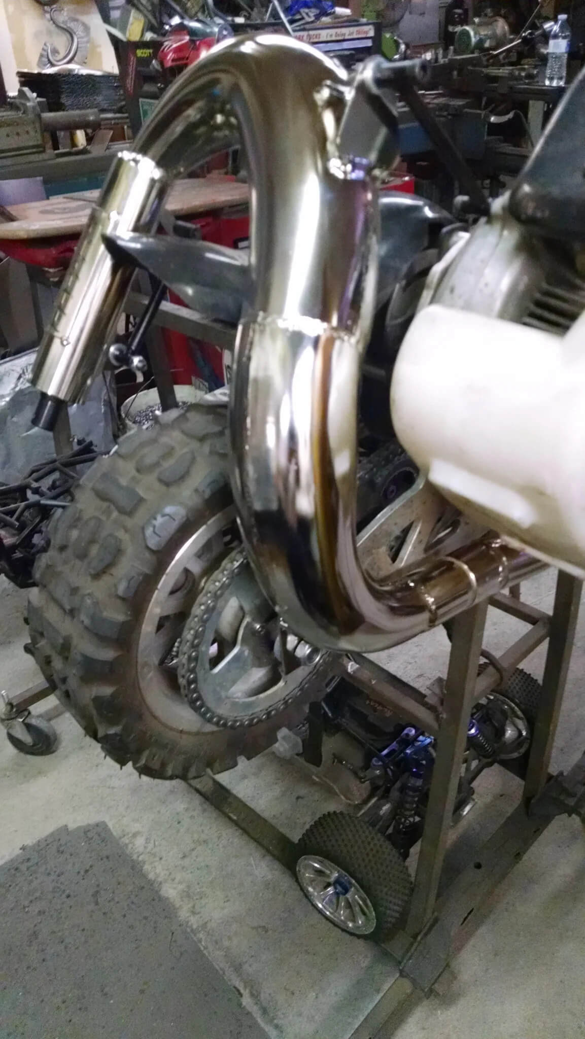 UberScoot PERFORMANCE PIPE for 2x/Rx Gas Scooters