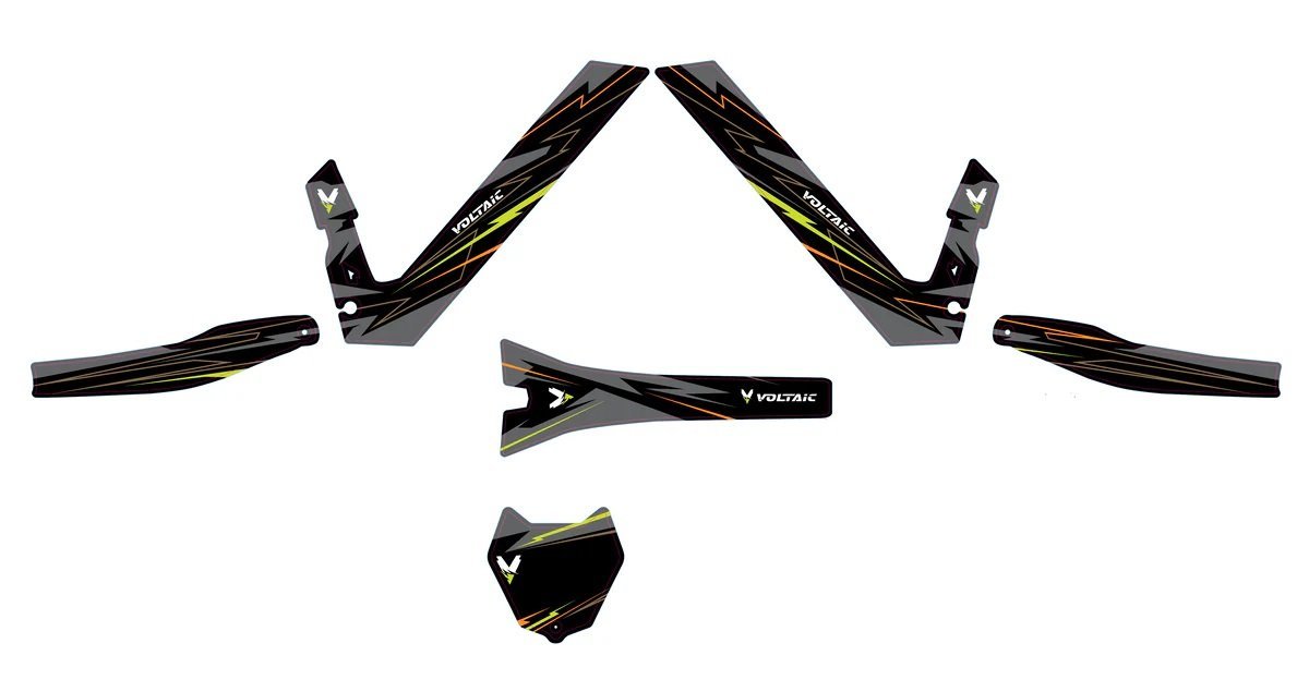 Voltaic Replacement GRAPHICS KIT for 20'' Flying Fox Kids Electric Dirt Bikes