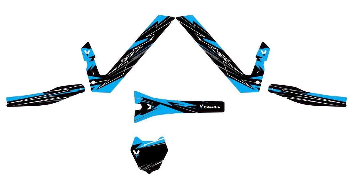 Voltaic Replacement GRAPHICS KIT for 20'' Flying Fox Kids Electric Dirt Bikes