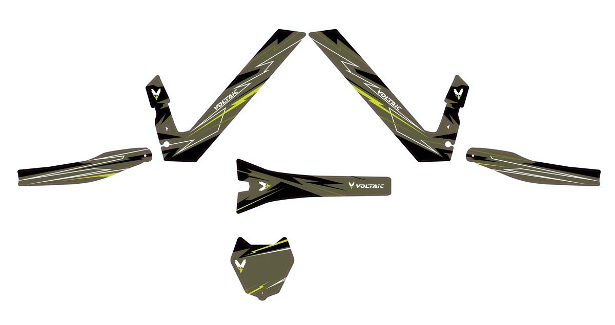 Voltaic Replacement GRAPHICS KIT for 20'' Flying Fox Kids Electric Dirt Bikes