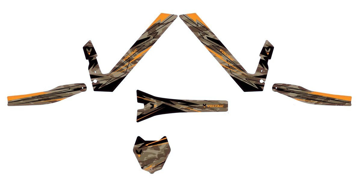 Voltaic Replacement GRAPHICS KIT for 20'' Flying Fox Kids Electric Dirt Bikes