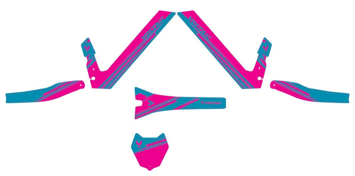 Voltaic Replacement GRAPHICS KIT for 20'' Flying Fox Kids Electric Dirt Bikes