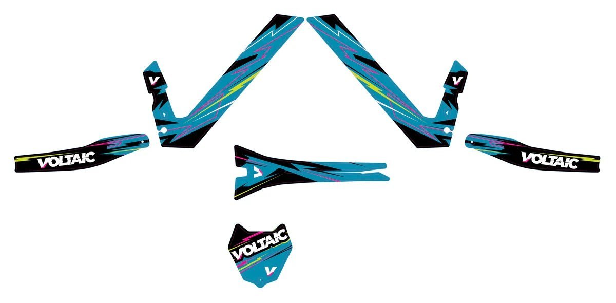 Voltaic Replacement GRAPHICS KIT for 20'' Flying Fox Kids Electric Dirt Bikes