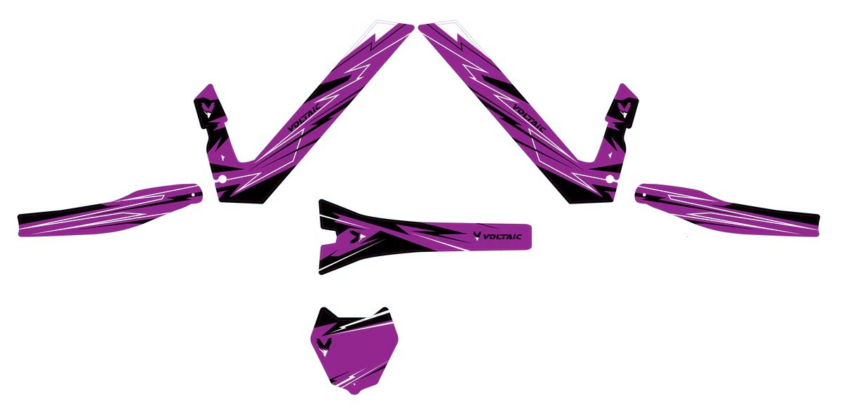 Voltaic Replacement GRAPHICS KIT for 20'' Flying Fox Kids Electric Dirt Bikes