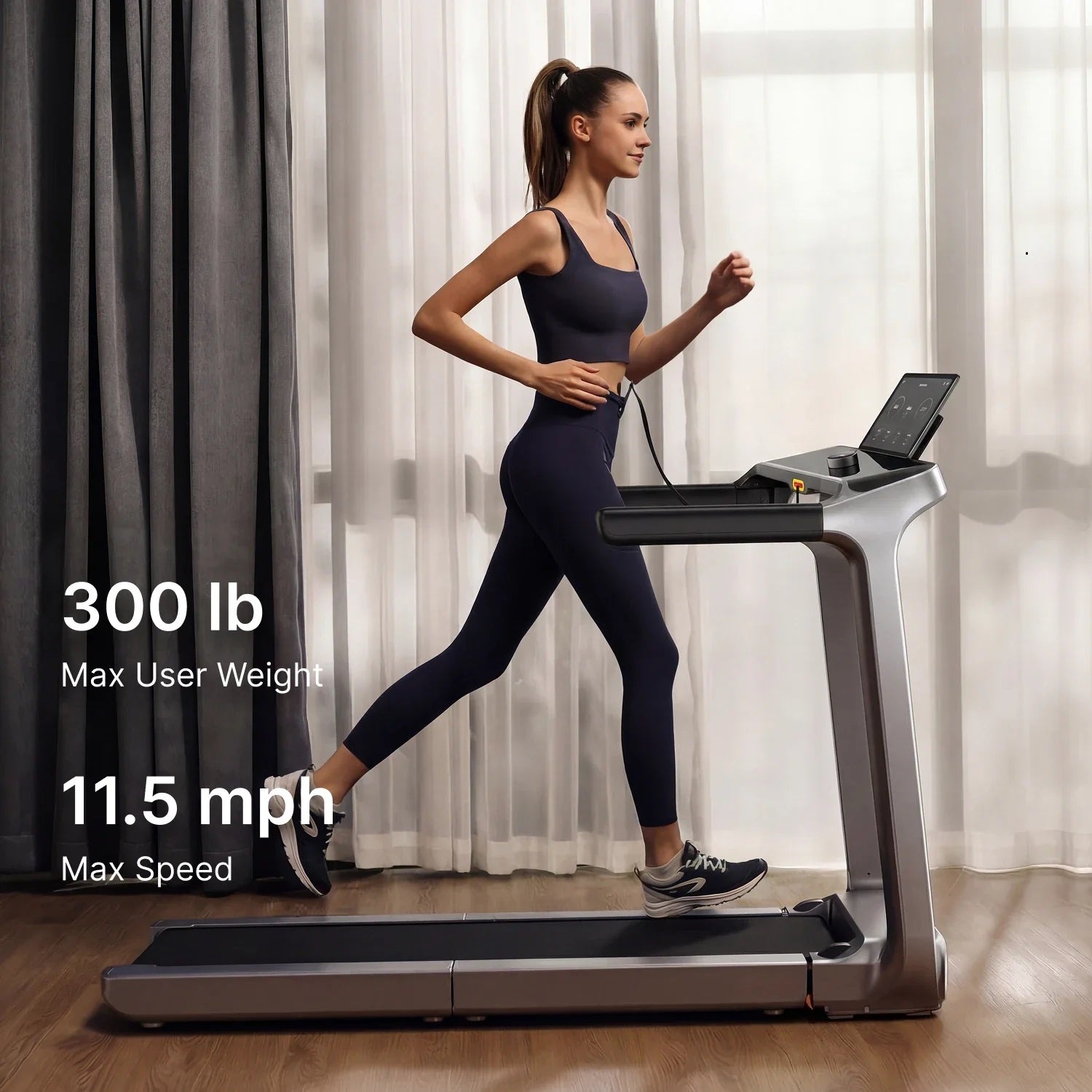 WalkingPad X218 1.75 HP 11.5 MPH Foldable Treadmill