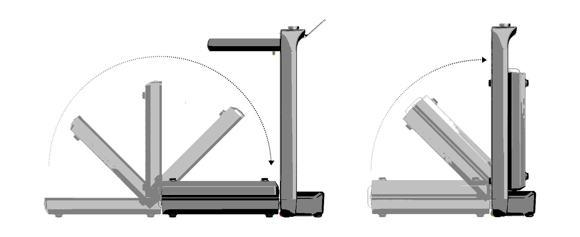 WalkingPad X25+ Vertical Double Fold 1.5HP Running Treadmill