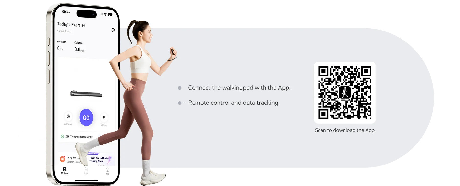 WalkingPad Z3 JUST WALK Foldable Treadmill