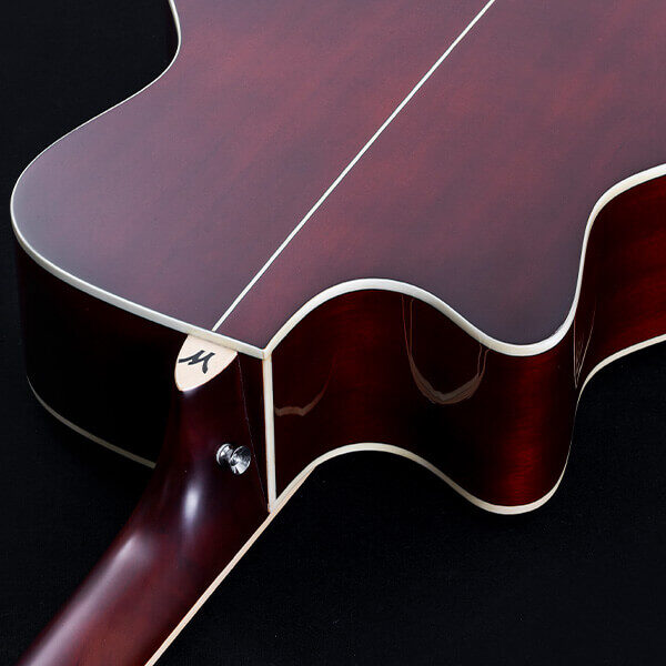 Washburn DFBACEA Deep Forest Burl Grand Auditorium Electric Acoustic Guitar