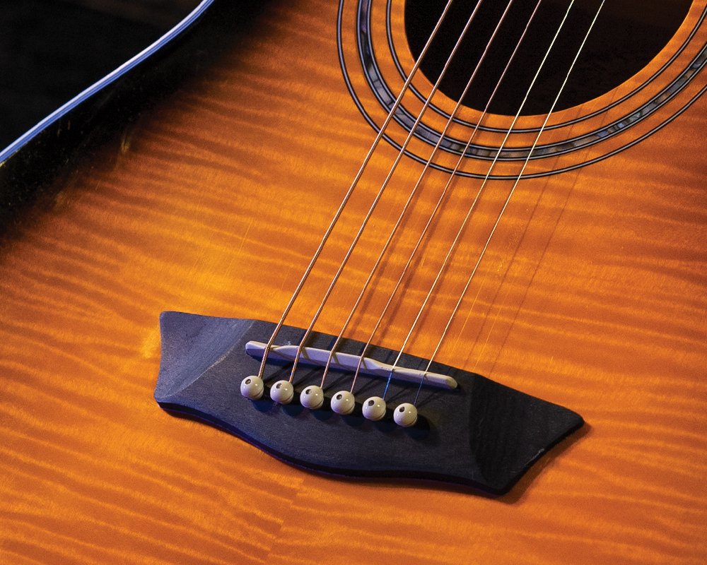 Washburn EA15 Festival Series Mini Jumbo Electric Acoustic Guitar