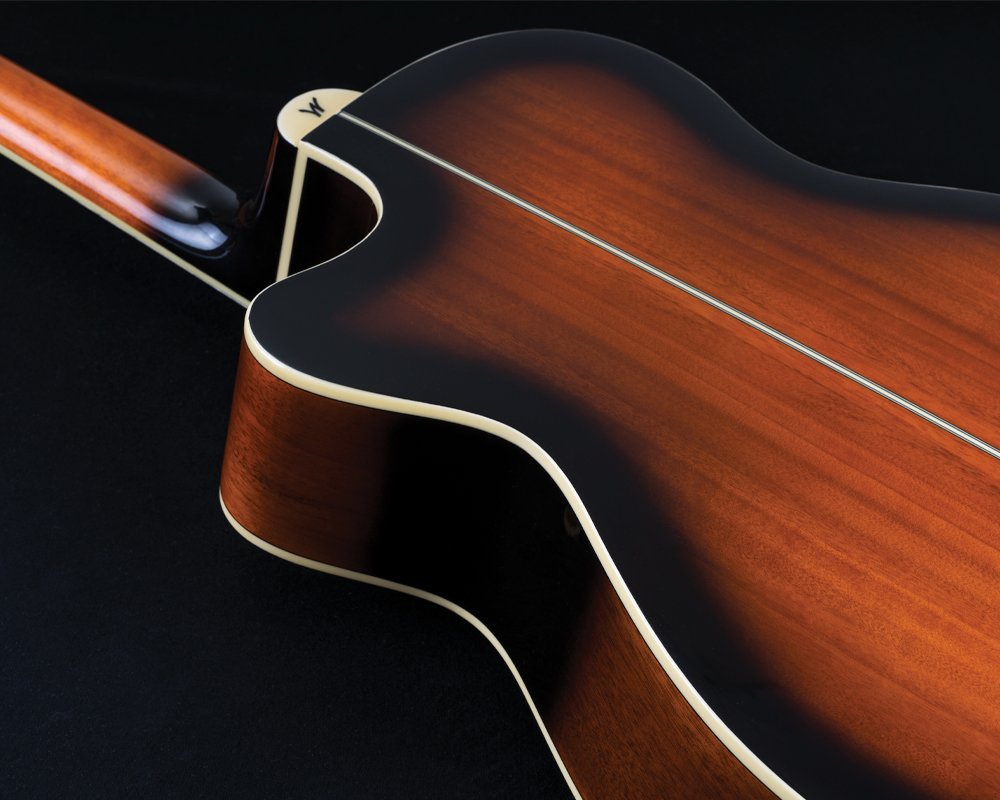 Washburn EA15 Festival Series Mini Jumbo Electric Acoustic Guitar