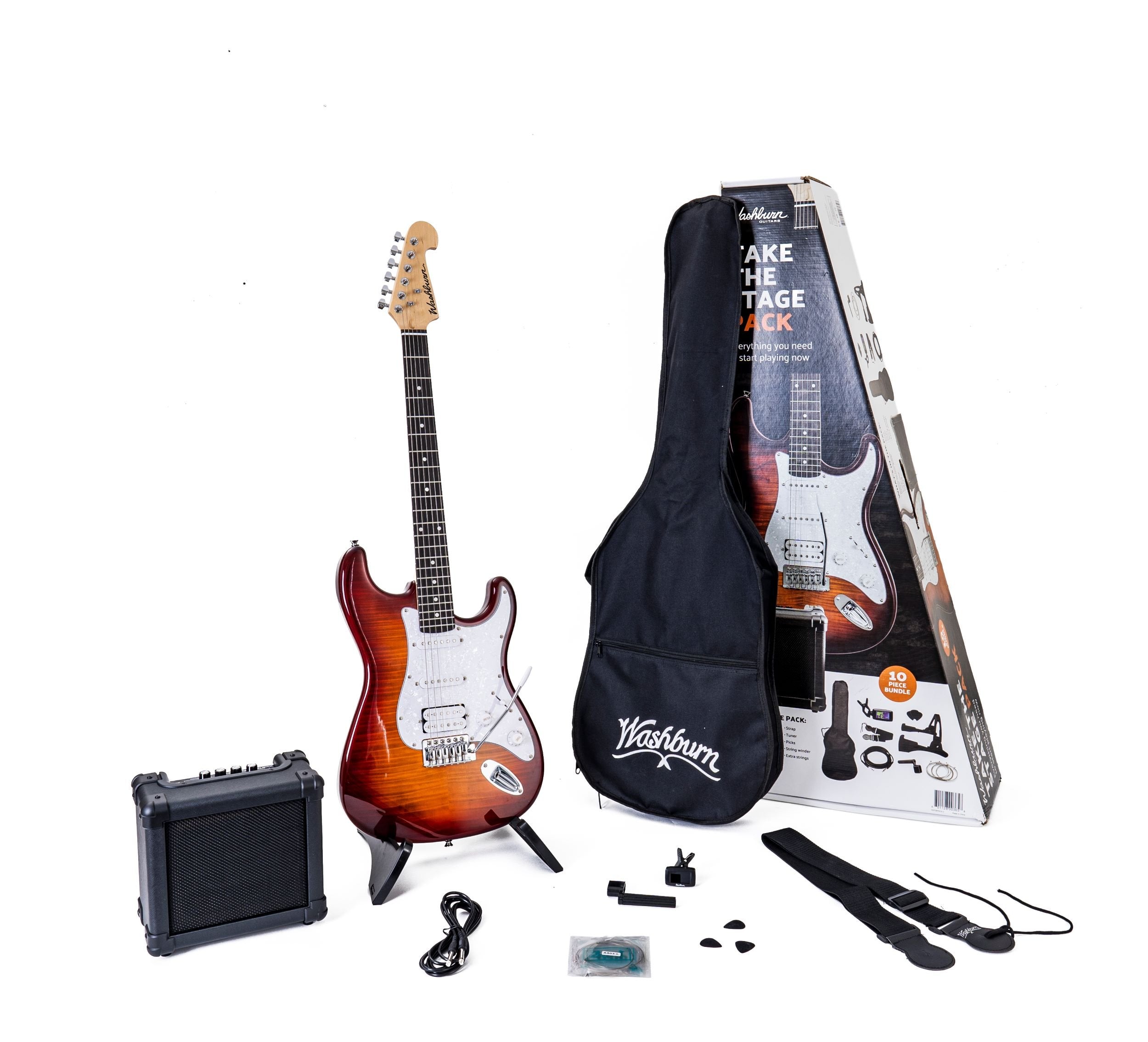 Washburn SDFSBPACK Sonamaster Take the Stage Electric Pack Guitar