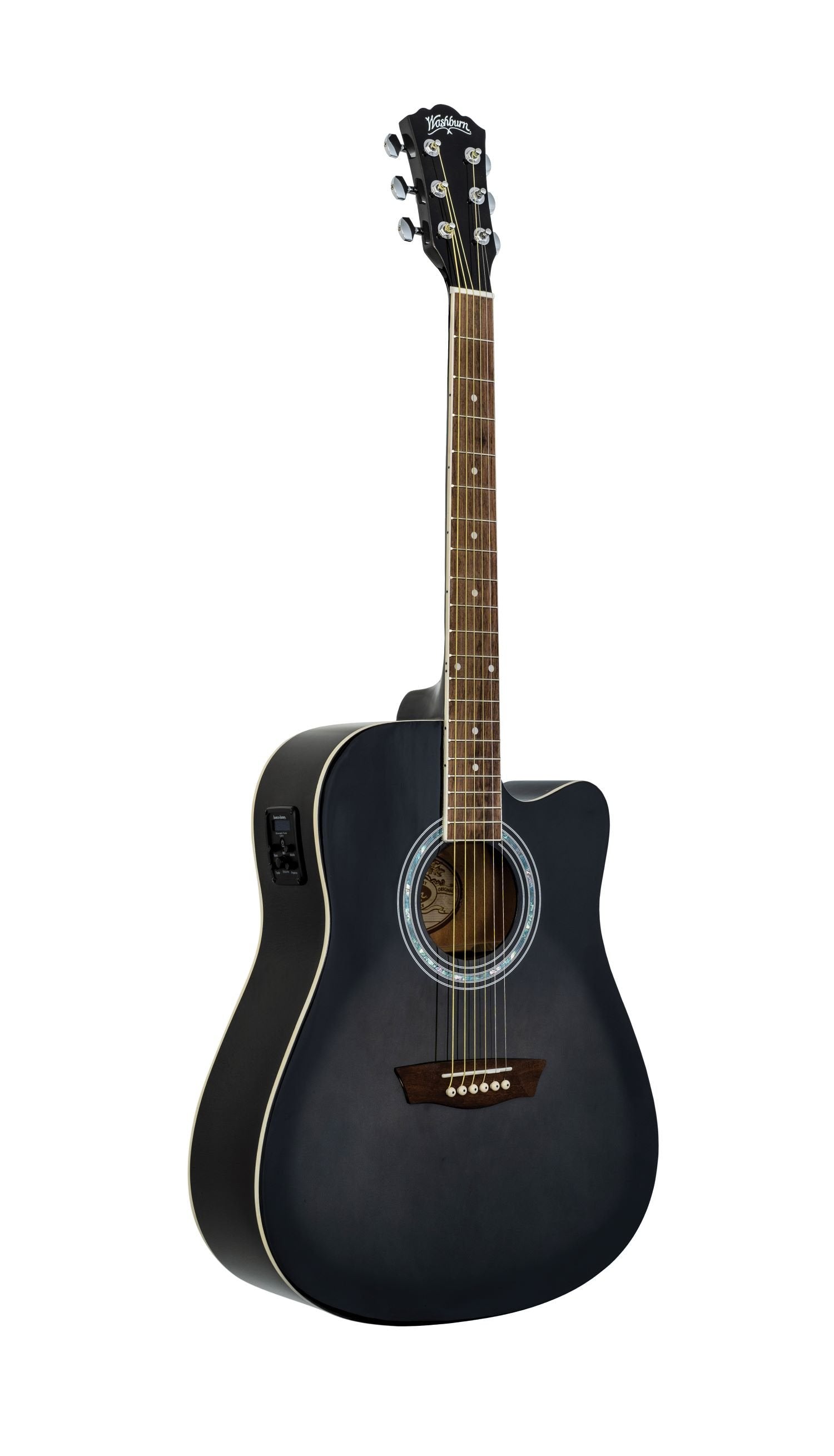 Washburn WA90CETB Dreadnought Electric Acoustic Guitar
