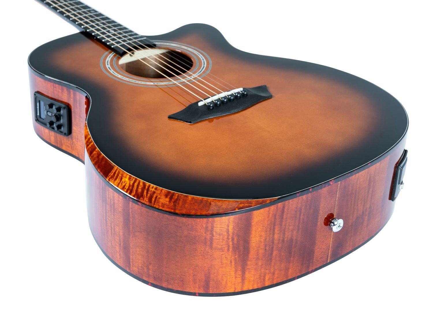 Washburn WCG10CE Comfort Series Grand Auditorium Cutaway Electric Acoustic Guitar