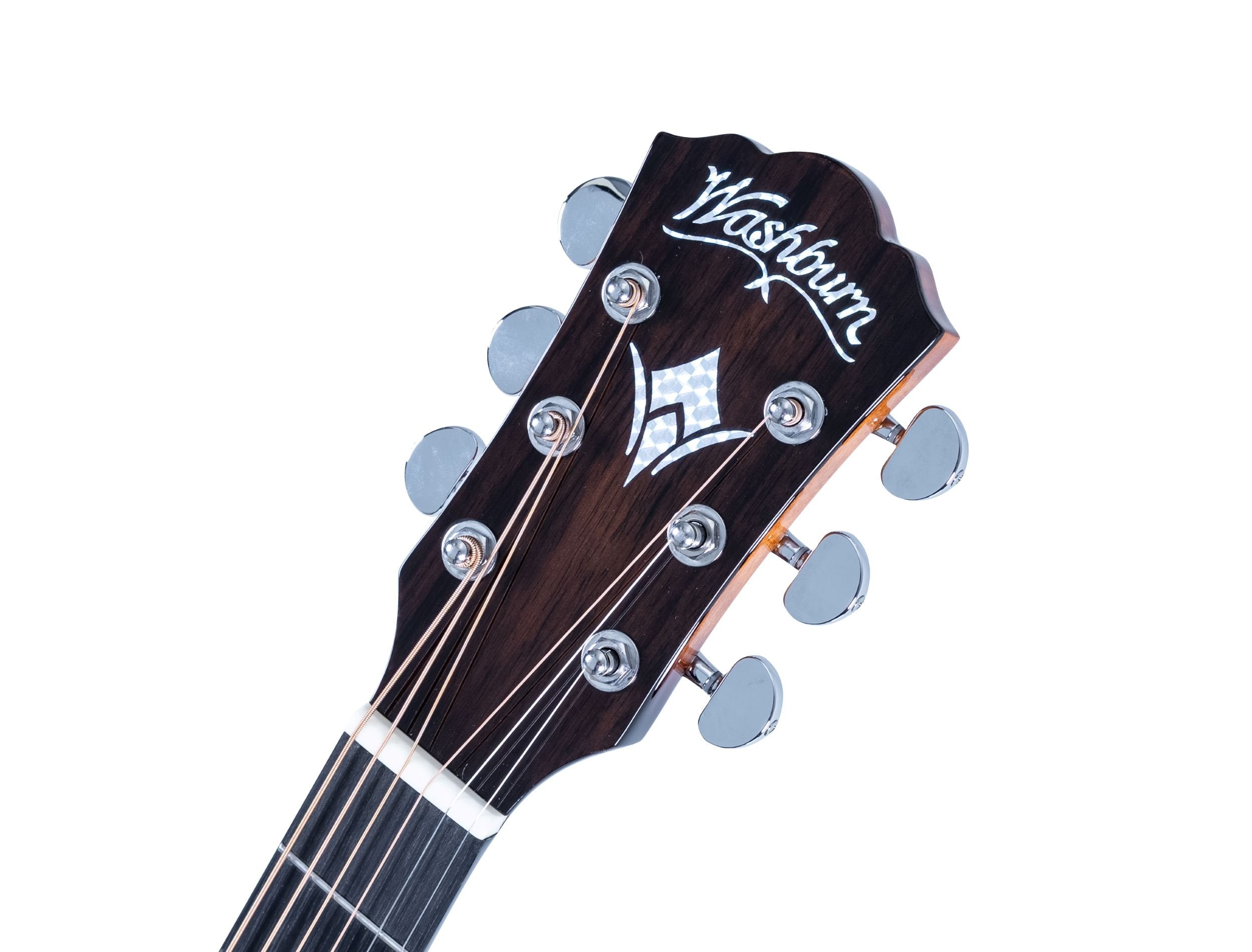 Washburn WCG10CE Comfort Series Grand Auditorium Cutaway Electric Acoustic Guitar