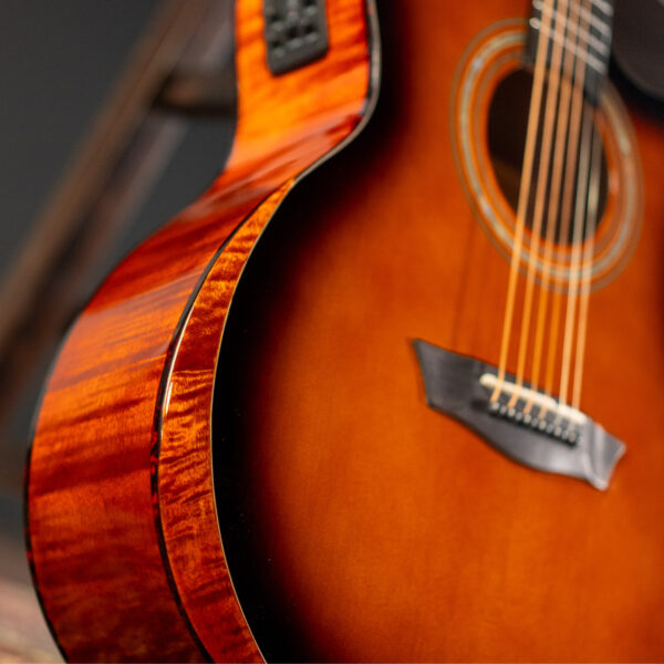 Washburn WCG10CE Comfort Series Grand Auditorium Cutaway Electric Acoustic Guitar