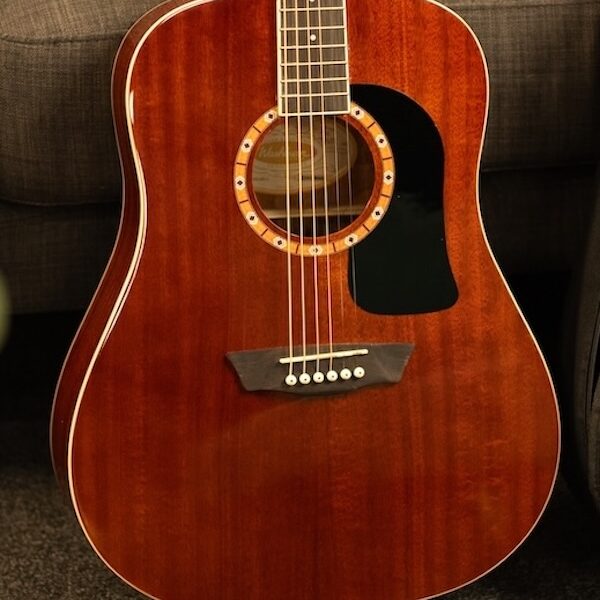 Washburn WD100DLMK-U Apprentice Dreadnought Mahogany Acoustic Guitar