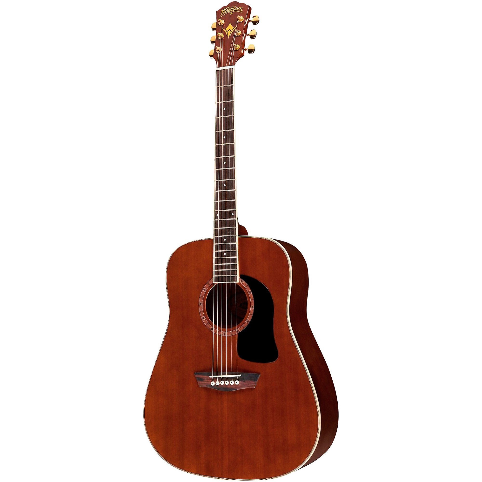 Washburn WD100DLMK-U Apprentice Dreadnought Mahogany Acoustic Guitar