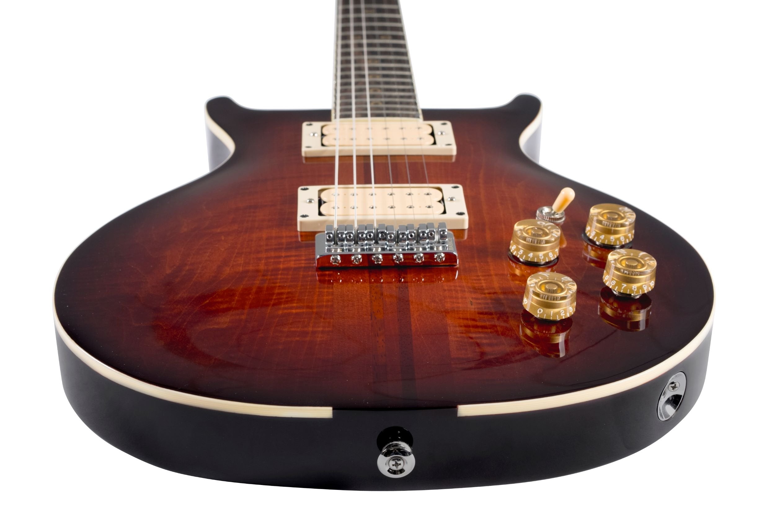 Washburn Wing Series Hawk HAWK1-VSB Double Cutaway Electric Guitar