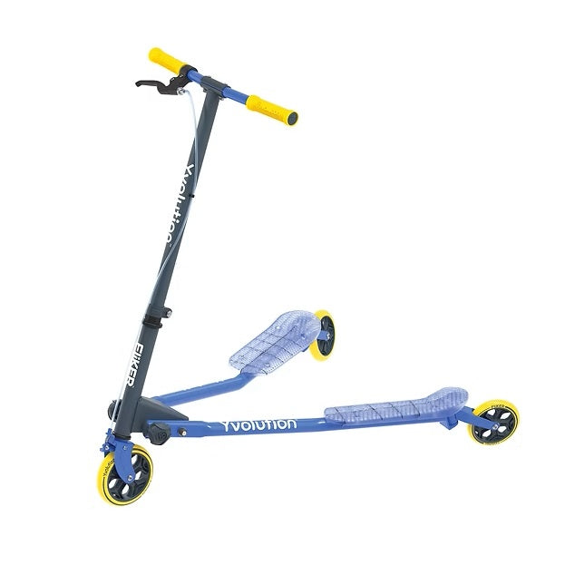 2026 Y-Volution Y FLIKER A3 AIR REFRESH Self Propelling 3-Wheel Folding Kids Scooter