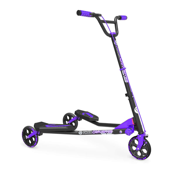 Y-Volution Y FLIKER C5 CARVER Self Propelling Folding Scooter