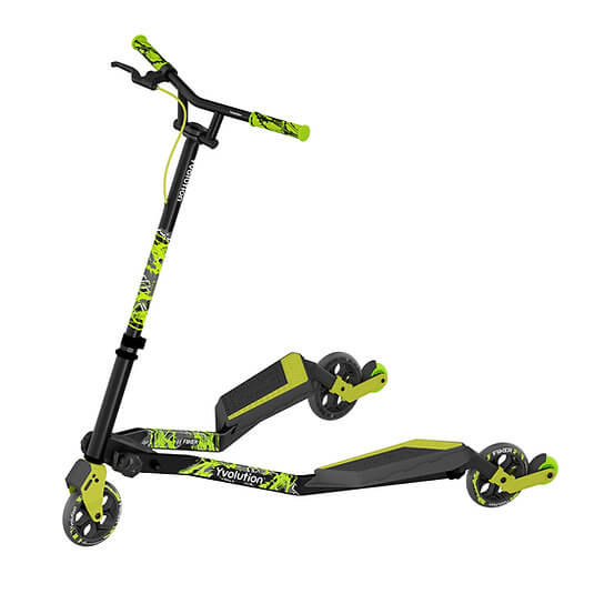 2025 Y-Volution Y FLIKER L3 LIFT Self Propelling Folding Kids Scooter
