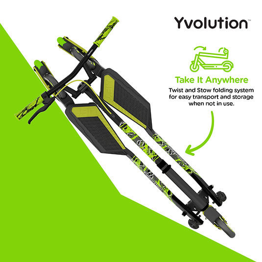 2025 Y-Volution Y FLIKER L3 LIFT Self Propelling Folding Kids Scooter