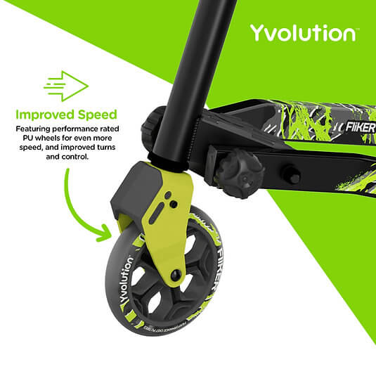 2025 Y-Volution Y FLIKER L3 LIFT Self Propelling Folding Kids Scooter