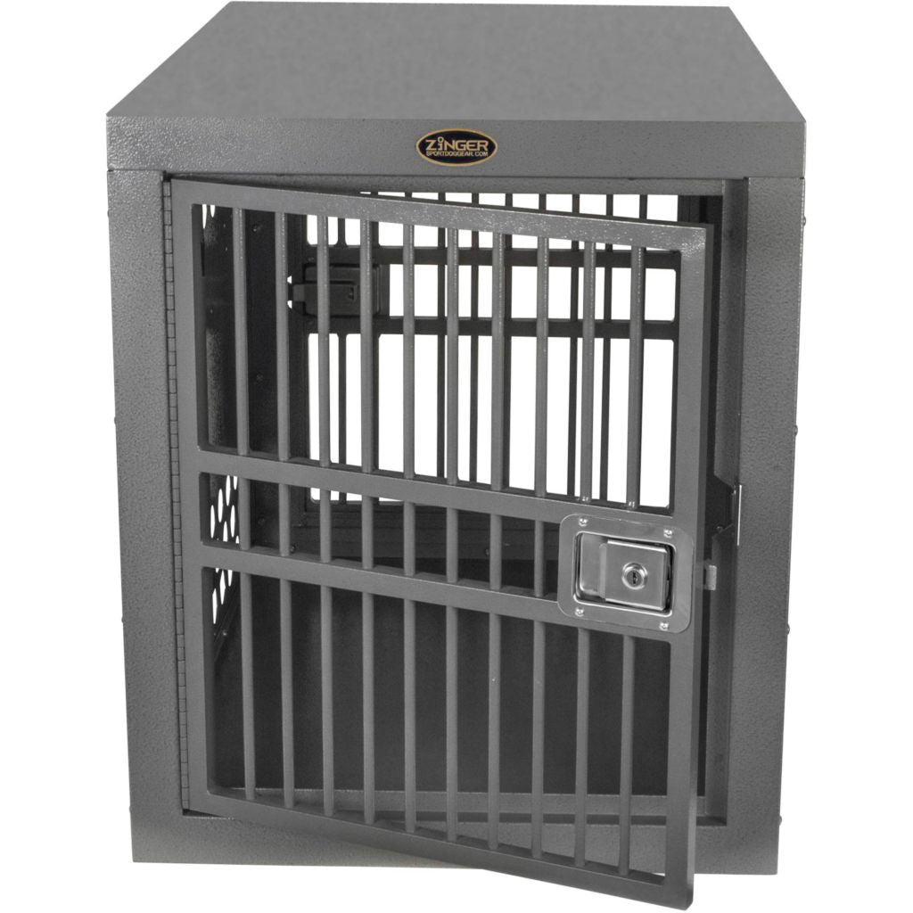 Zinger Winger Deluxe 4500 Front/Back Entry Dog Crate, DX4500-2-FB