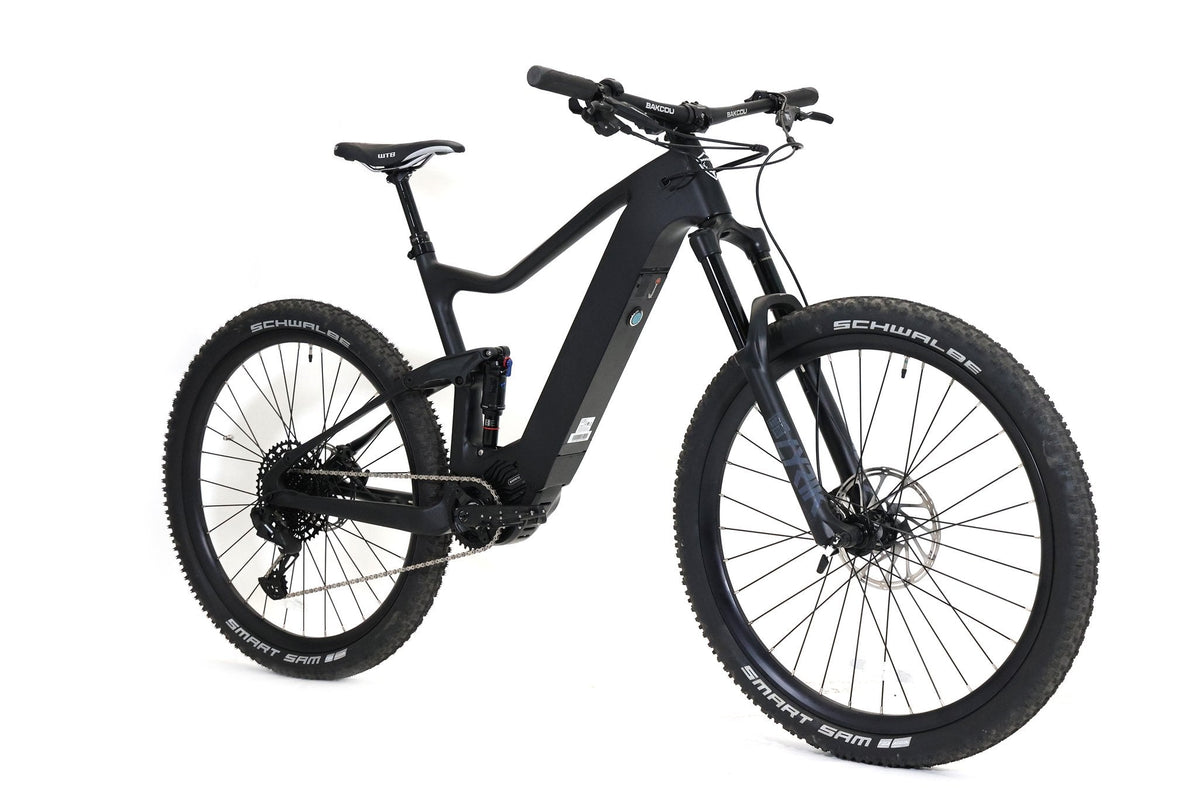 2024 Bakcou CARBON ALPHA Mid Drive Dual Suspension Electric Bike —