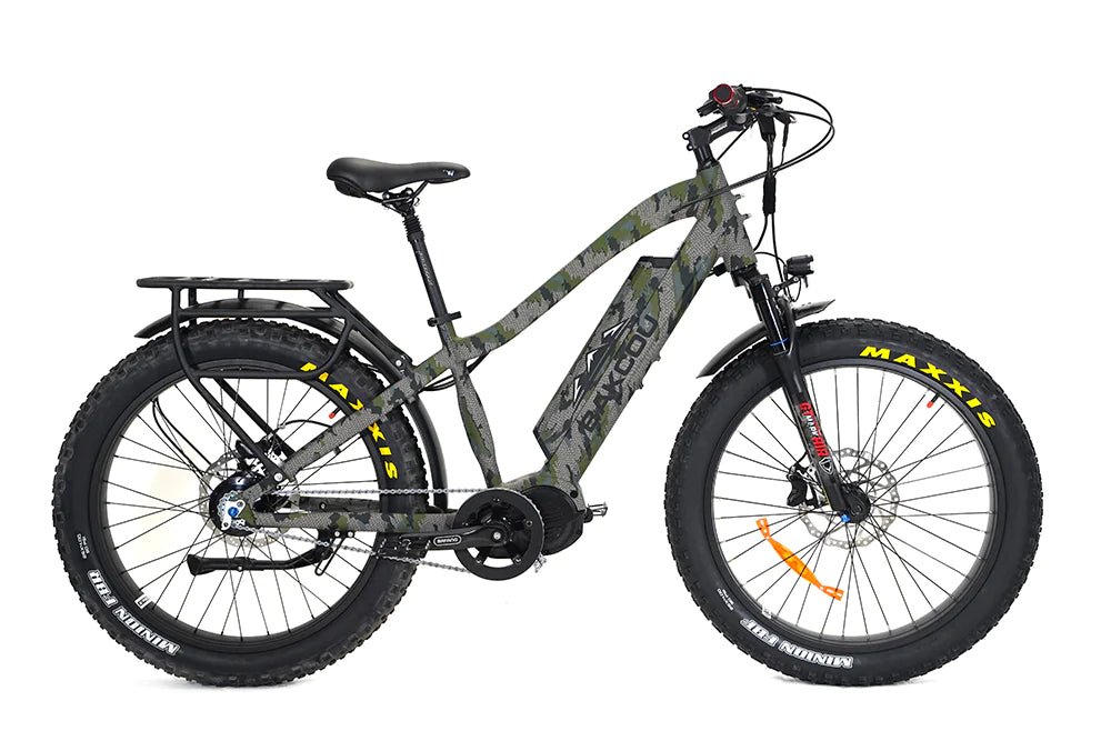 Mid drive fat discount tire electric bike