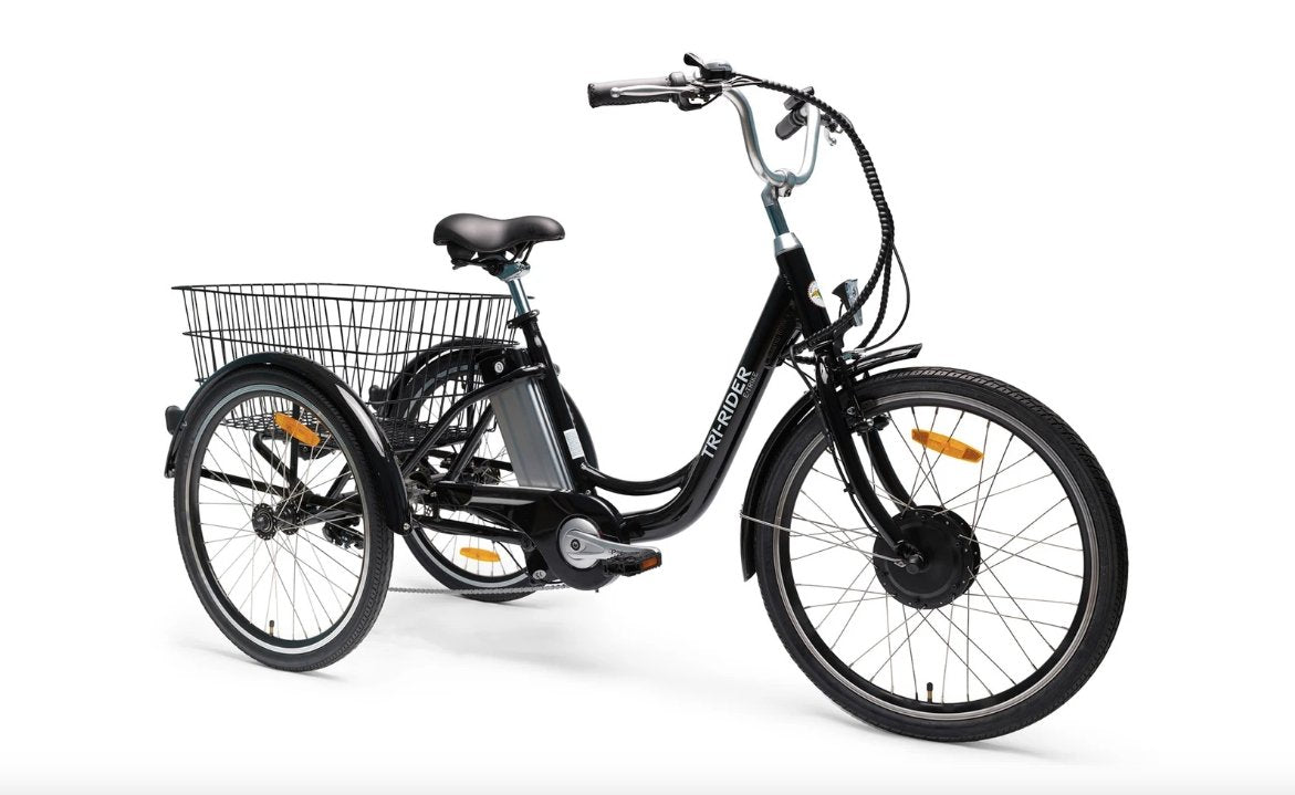 2022 Belize Bike Tri-Rider E-Trike Li 24 6 Speed Electric Tricycle, 98186 - Upzy.com