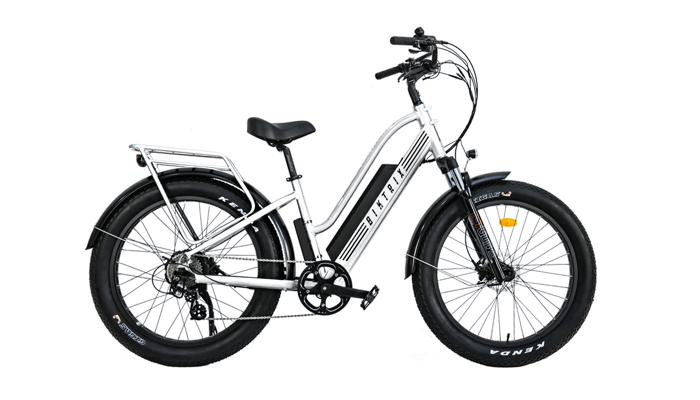 2022 Biktrix Stunner LT 6 750W Cruiser Aluminum Step-Through Electric Bike - Upzy.com